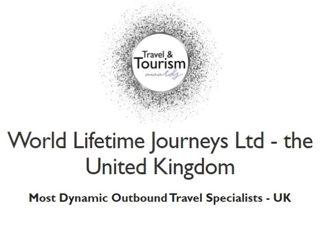 World Lifetime Journeys Most Dynamic Outbound Travel Specialists 2021 Travel Award